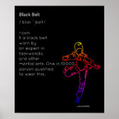 Poster TAEKWONDO DWICHAGI terug 02 (Voorkant)