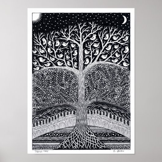 Poster Talking Tree (Voorkant)