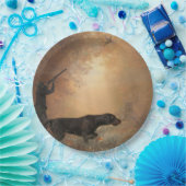 Poster tapijtkoffie mok papieren bordje (Feest)