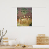 Poster Tarocchi Spelers (Keuken)