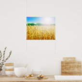 Poster-tarwe Poster (Keuken)