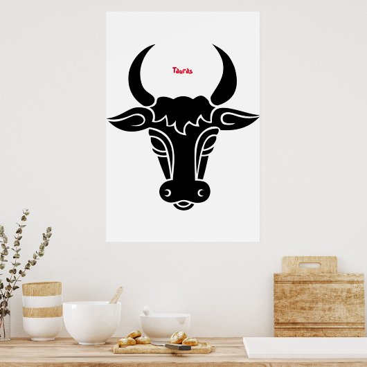 Poster Tauras (Keuken)