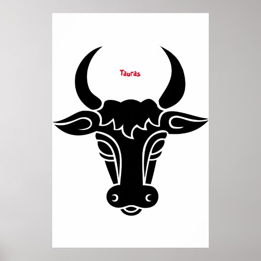 Poster Tauras (Voorkant)