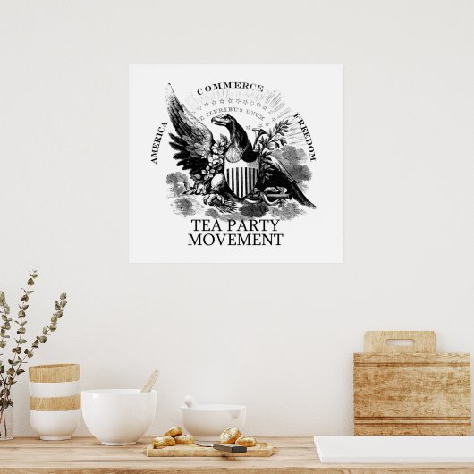 POSTER TEA PARTY (Keuken)