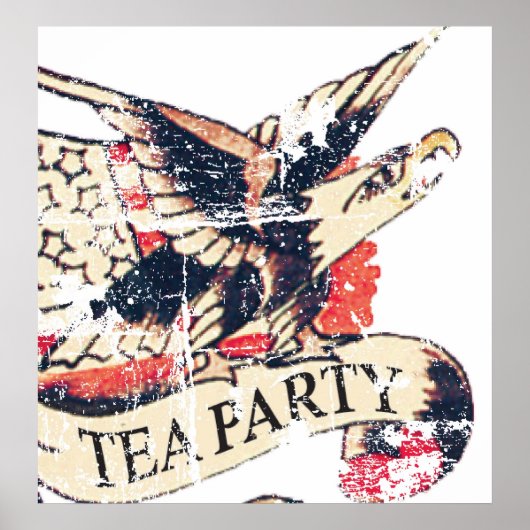 Poster Tea Party (Voorkant)
