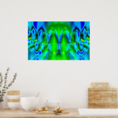 Poster Tedbite Dentist Bright Color Gradient (Keuken)