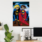 Poster Teenage Superheroes (Thuiskantoor)