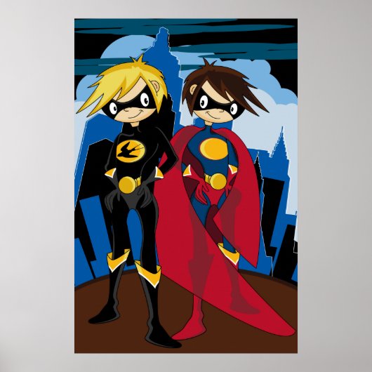 Poster Teenage Superheroes (Voorkant)