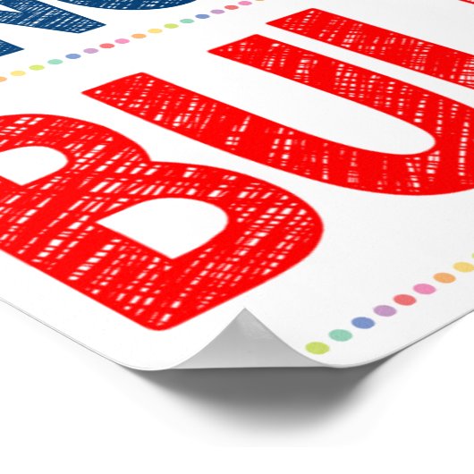 Poster tegen Bully Classroom (Hoek)