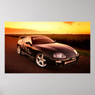 Poster tegen Racer Supra importeren