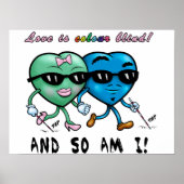 Poster tegen racisme in liefde (Voorkant)