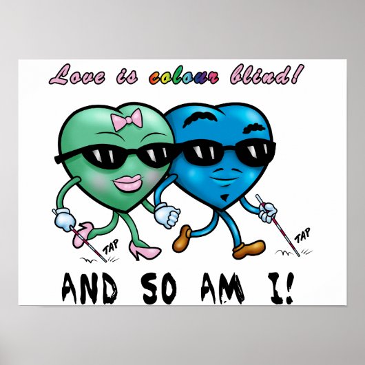 Poster tegen racisme in liefde (Voorkant)