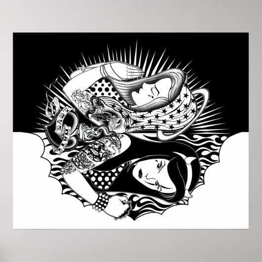 Pôster Tema: Double Face Poster (Voorkant)