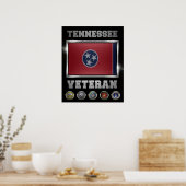 Poster Tennessee Veteran (Keuken)