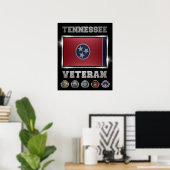 Poster Tennessee Veteran (Thuiskantoor)