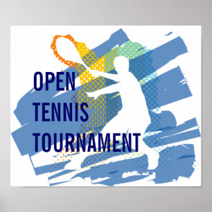 POSTER TENNIS TOURNAMENT