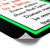 Poster ter bestrijding van de ziekte van Lyme (Hoek)