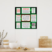 Poster ter bestrijding van de ziekte van Lyme (Keuken)