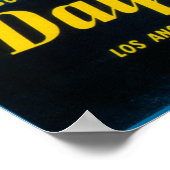 Poster ter bevordering van de dagrijbaan (Hoek)