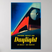 Poster ter bevordering van de dagrijbaan (Voorkant)