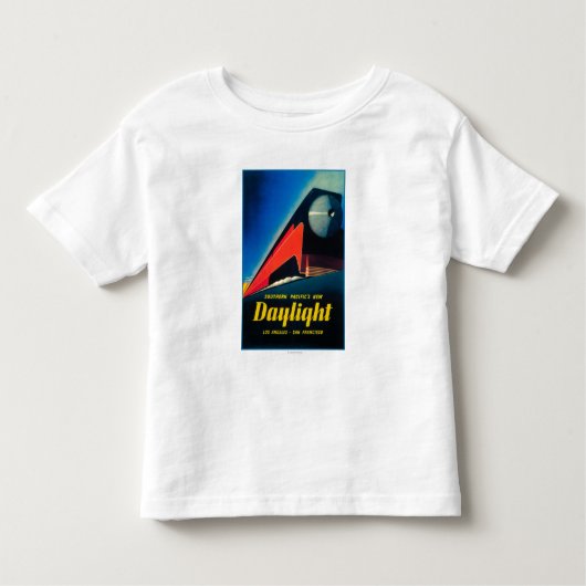 Poster ter bevordering van de dagrijbaan kinder shirts (Voorkant)