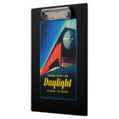 Poster ter bevordering van de dagrijbaan klembord (Links)