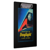 Poster ter bevordering van de dagrijbaan klembord (Rechts)