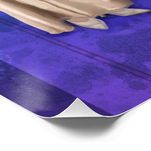 Poster ter bevordering van de gezondheid van vrouw (Hoek)