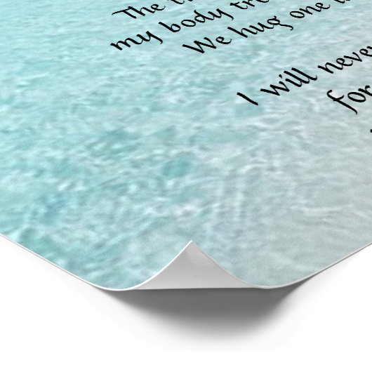 Poster ter herinnering aan kanker (Hoek)