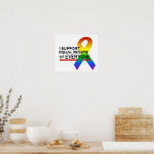 Poster ter ondersteuning van de gelijke rechten (Keuken)