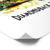 Poster Texas-Diamondback-Terrapin uit Junglewalk (Hoek)