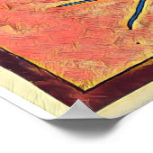 Poster Texas Map (Hoek)