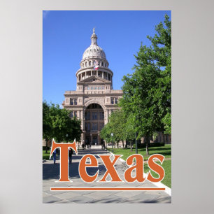 Poster Texas State Capitol