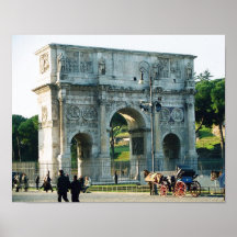 poster "The Arch of Constantine"