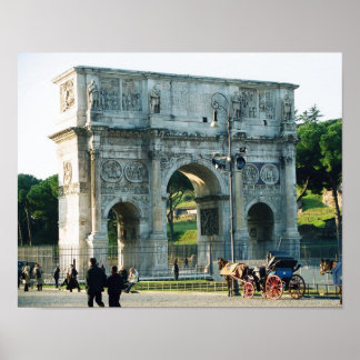 poster "The Arch of Constantine"