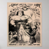  Poster "The Fat Lady" (Voorkant)
