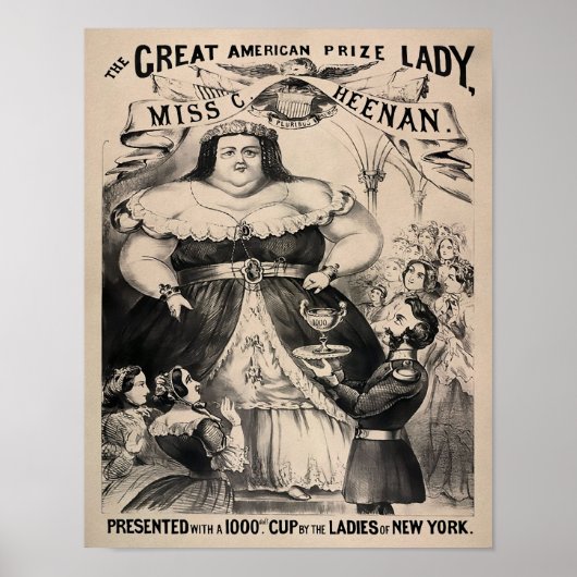  Poster "The Fat Lady" (Voorkant)