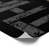 poster "The Hunt" Deer Hunting Camoflauge Antlers (Hoek)