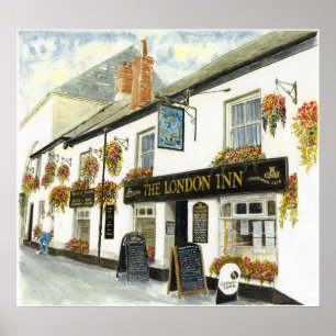 poster "The London Inn (Padstow)"