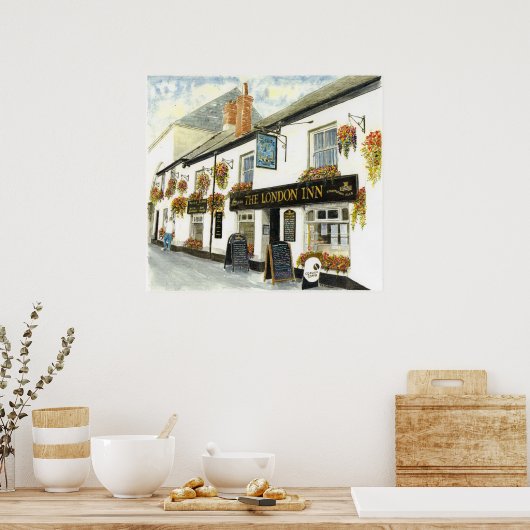 poster "The London Inn (Padstow)" (Keuken)
