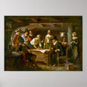 Poster The Mayflower Compact Jean Leon Ferris (Voorkant)