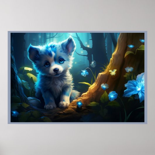 Poster The Playful Pooch's Antics (Voorkant)