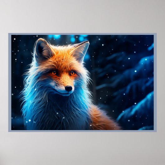 Poster The Roaming Fox of the Forest (Voorkant)