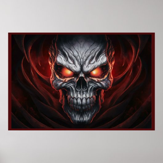Poster The Skull 03 (Voorkant)