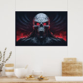 Poster The Skull 05 (Keuken)