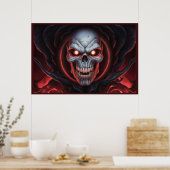 Poster The Skull 07 (Keuken)