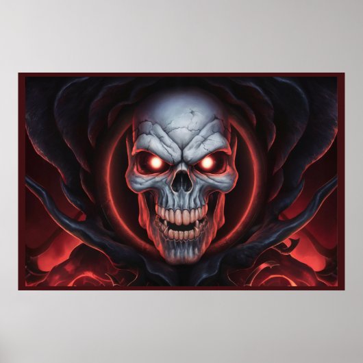 Poster The Skull 07 (Voorkant)