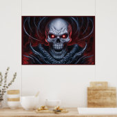 Poster The Skull 08 (Keuken)