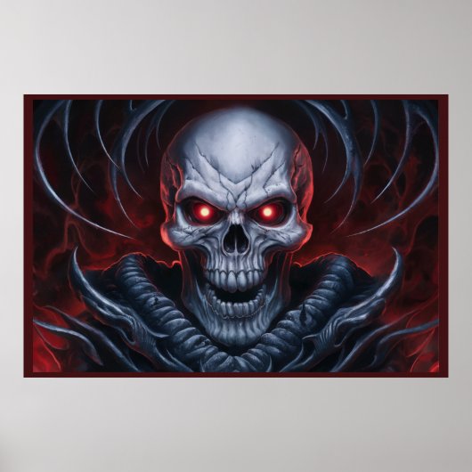 Poster The Skull 08 (Voorkant)