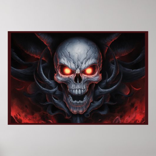 Poster The Skull 09 (Voorkant)